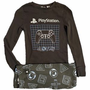 ✨3/$45✨H&M PlayStation Black and Blue Pajama Set